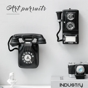 

Retro telephone decoration home decoration accessories Living room bedroom TV cabinet Toy children gift vintage home decor