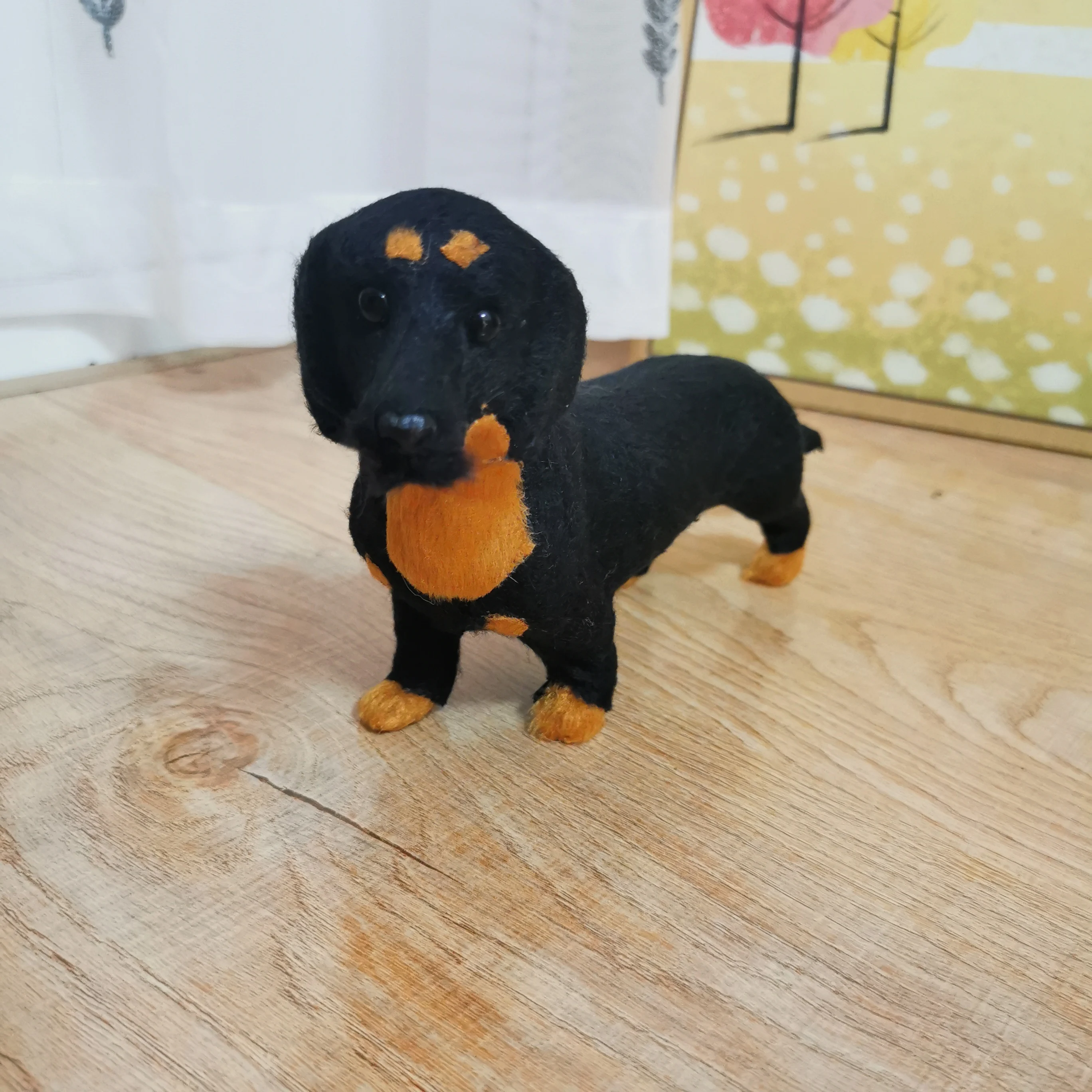 gesmolten vervolgens dun Levensechte Hond Teckel Realistische Miniatuur Beeldjes Dackel Dier  Modellen Kinderen Speelgoed Verjaardag Xmas Gift Simualtion Pluche  Puppy|null| - AliExpress