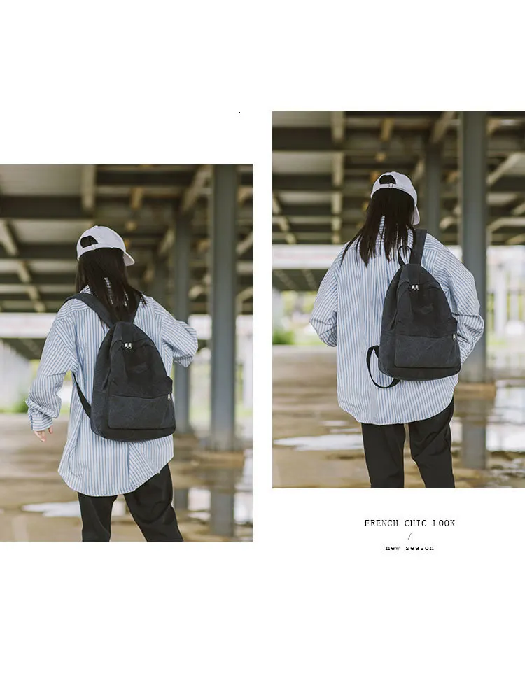 New Couple Washed Denim Laptop Backpack Men And Women Backpack Large Capacity Mochila School Bags For Teenage Girls Back Pack