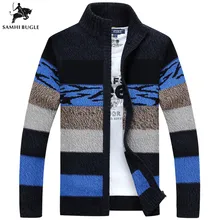 ^#Cheap SAMHIBUGLE Knitted Sweater Men Cardigans Collar Winter Wool Sweater Fashion Cardigans Male Sweaters Coat Brand Men's Clothing ^#Cheap SAMHIBUGLE Knitted Sweater Men Cardigans Collar Winter Wool Sweater Fashion Cardigans Male Sweaters Coat Brand Men's Clothing