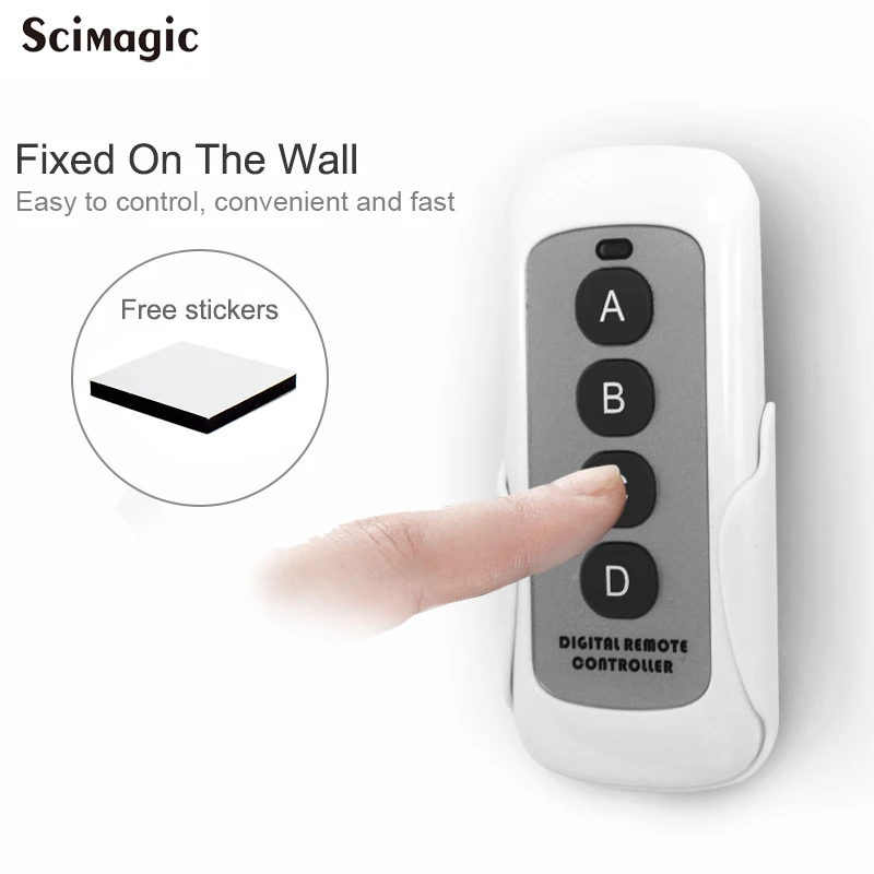 Универсальный 433 МГц беспроводной пульт дистанционного управления копия