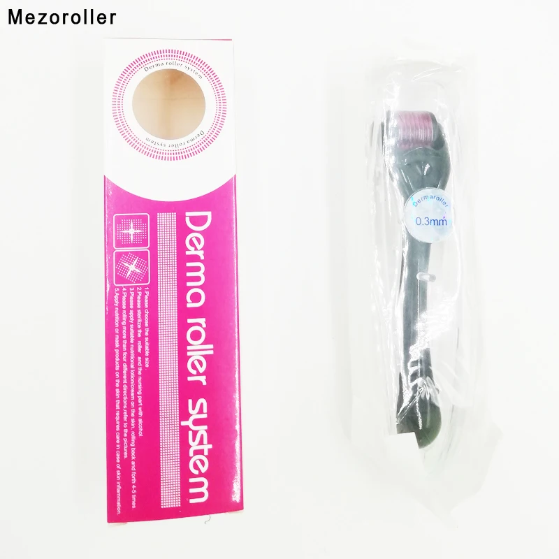 Мезороллер Дерма ролик 540 Иглы Микро-needling для ухода за кожей тела лечение мезороллер для лица Dermo Mikronadel Micro agulha для лица
