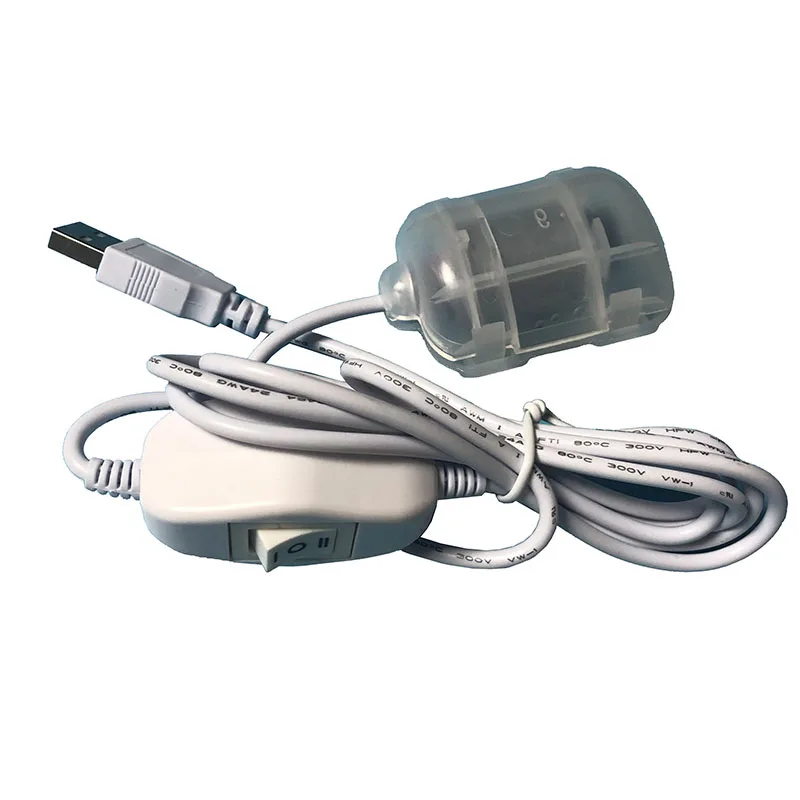 

Hugwit DC 4500rpm 5V Micro 2 Stage Speed Regulation Massage Vibration Motor With USB Controller Switch