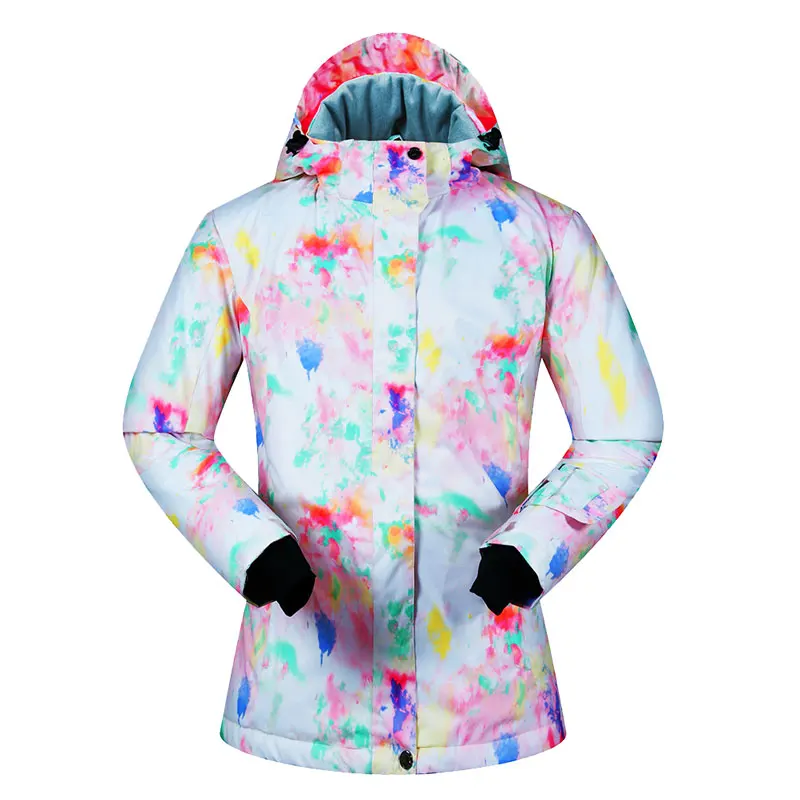 Новинка, сноубординг, костюмы, женская одежда, лыжная куртка и штаны, теплая ветрозащитная водонепроницаемая одежда, зимний лыжный костюм, бренды - Цвет: CZ