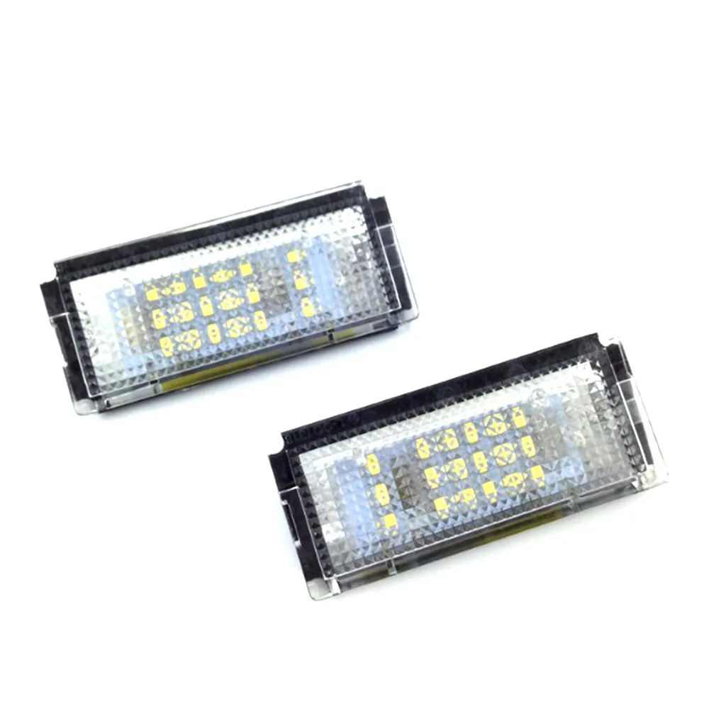 

1Pair LED Car LED License Plate Light Auto Cars Number Plate Lamp Signal Light for BMW E46 4D (98-03) Car Styling