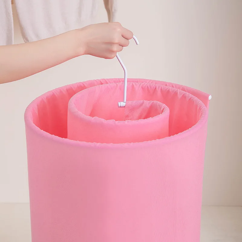 

Round Clothes Rack Coat Hanger Sun cure Sheets Antiskid Drying Clothes Rack Easy To Use