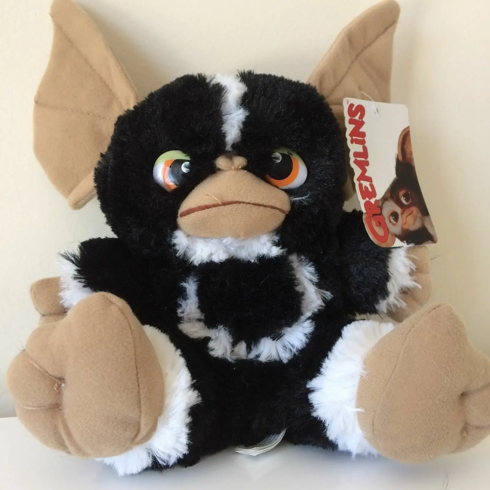 Официальная большая Gizmo Gremlins коричневая черная плюшевая кукла 1" 16" 42 см в полоску, Mohawk мягкая игрушка из фильма коричневая