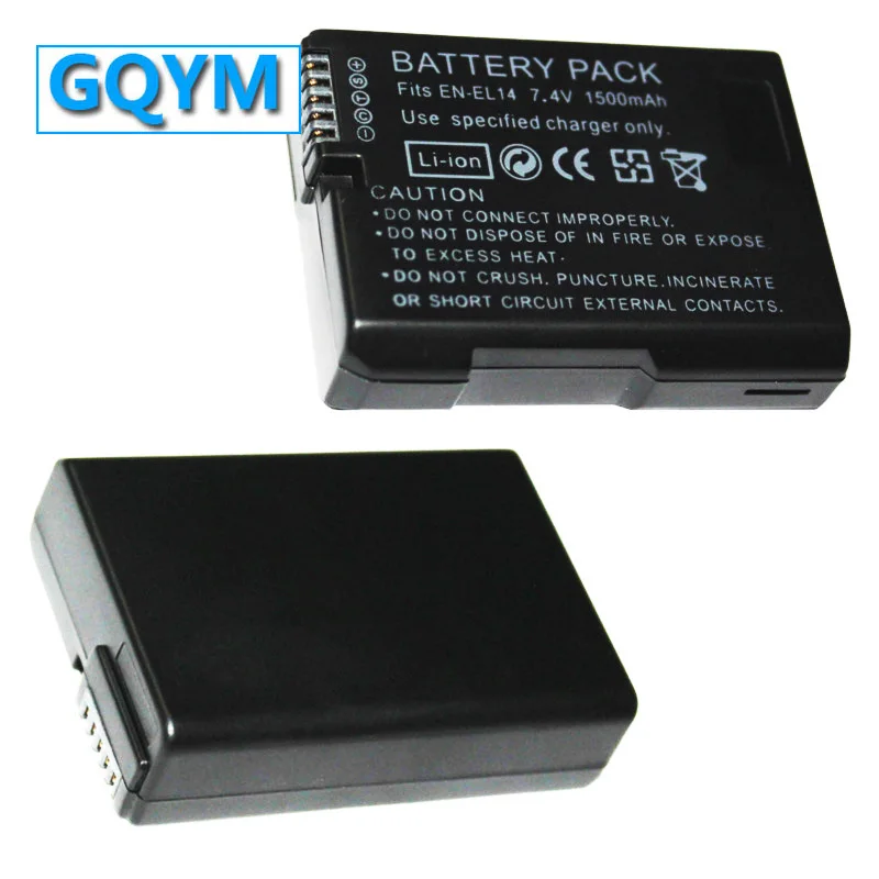 

EN-EL14 EN-EL14a Battery 1030mAh for Nikon P7200 P7700 P7100 D5500 D5300 D3100 D3200 D3300 The wholesale price