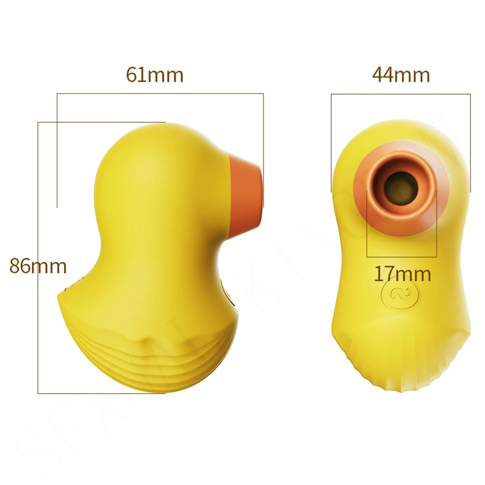 Sucking Vibrator Duck Vibration Sucker Oral Licking Blowjob Clitoris Stimulator Nipple Tongue Sucking Adult Sex Toy
