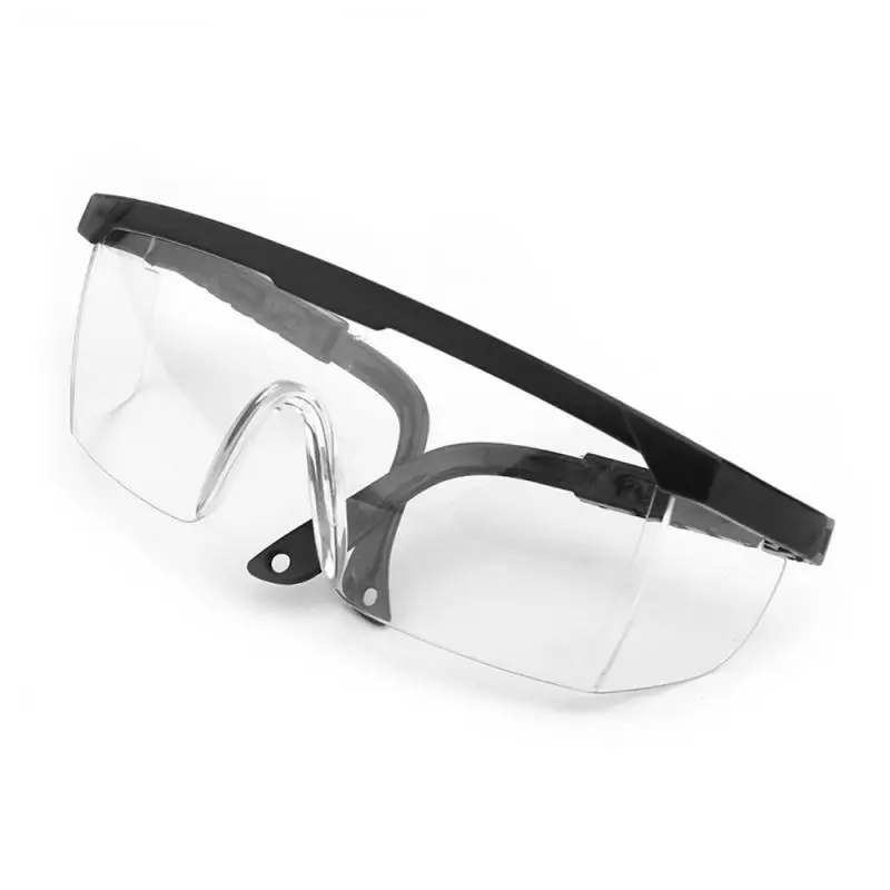 

Foldable Adjustable Anti- Safety Goggles Anti-Sneeze Liquid Eye Protection Anti-Droplets Windproof Lab Glasses Clear Lens