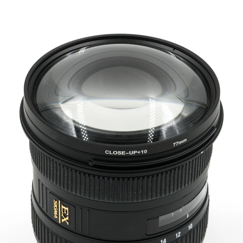 Close Up Macro Filter +1 +2 +4 +8 +10 Close-UP 49 52 55 58 62 67 72 77 82mm for Canon Nikon Sony Camera Lens Filters 6