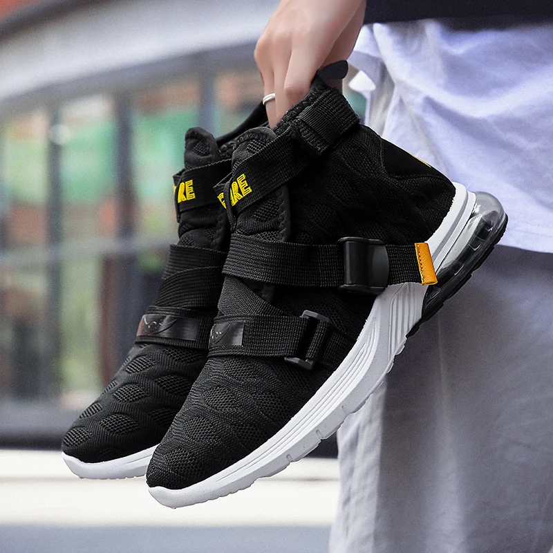 Air Cushion Jordan баскетбольные кроссовки Мужские дышащие противоскользящие баскетбольные кроссовки ботильоны мужская уличная спортивная обувь