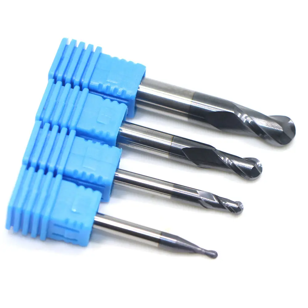 conjunto & cnc ferramenta de carboneto solide NTG-R1.0-4.0 hrc50