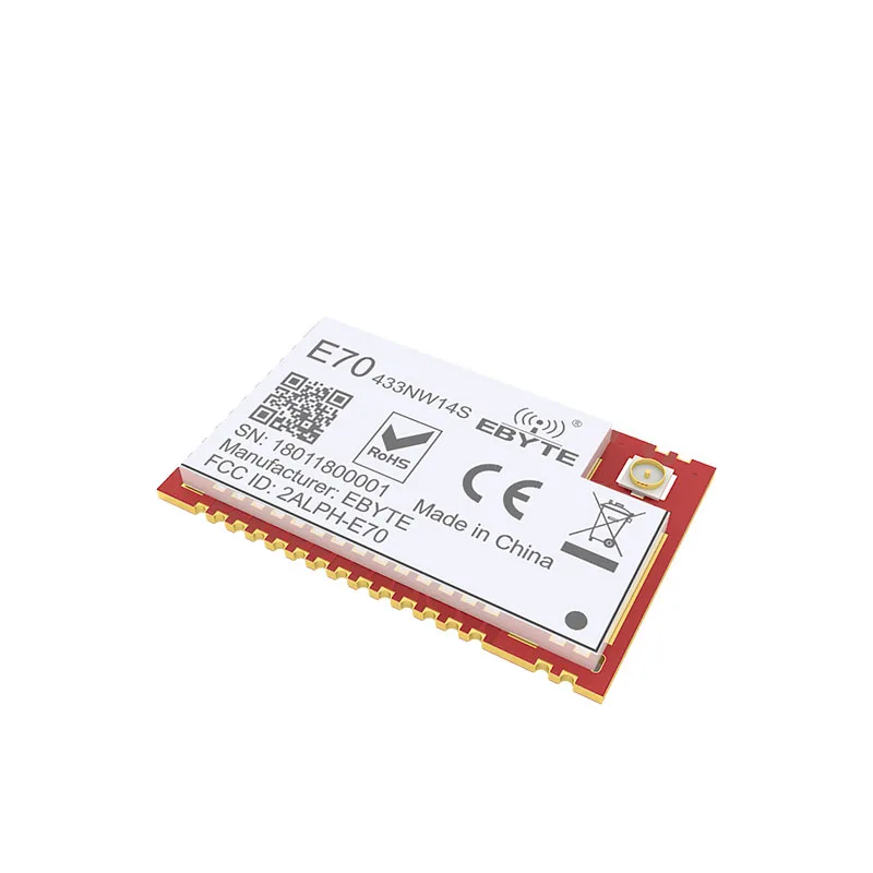 E70-433NW14S Star Networking CC1310 433 mhz SMD беспроводной приемопередатчик IoT 14dBm 433 mhz IPEX антенный передатчик и приемник
