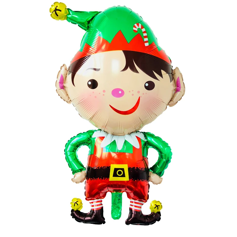 1 шт. Санта Алюминий воздушный шар рождественские украшения, товары для вечеринки для дома Happy год Globos Aniversario