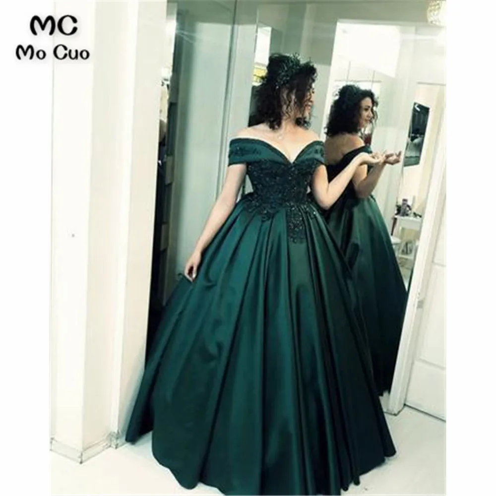Бирюзовые платья с открытым плечом года, кружевное с короткими рукавами Vestidos de fiesta, платье для выпускного вечера, вечерние платья для выпускного вечера