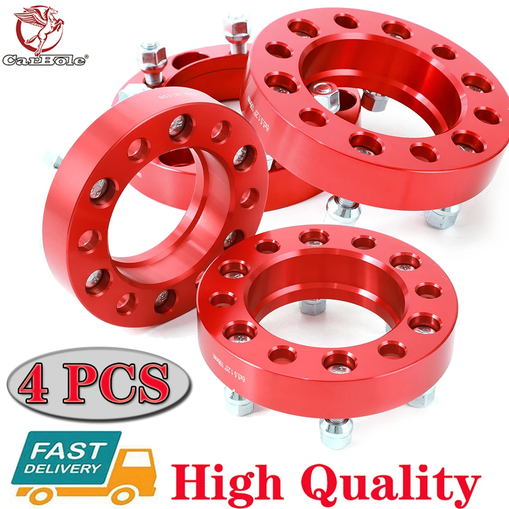 

Новинка 100%, 4 шт., черные колесные Распорки 1,25 дюйма, адаптеры 6x5,5 для Tacoma 4-Runner FJ, кованый Алюминиевый автомобильный фланец