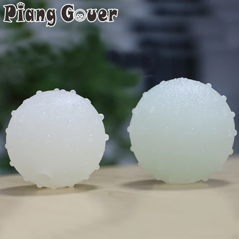 

S/L Training Interactive Dog Toy Ball TPR Ball Chew Luminous Ball Pet Toy