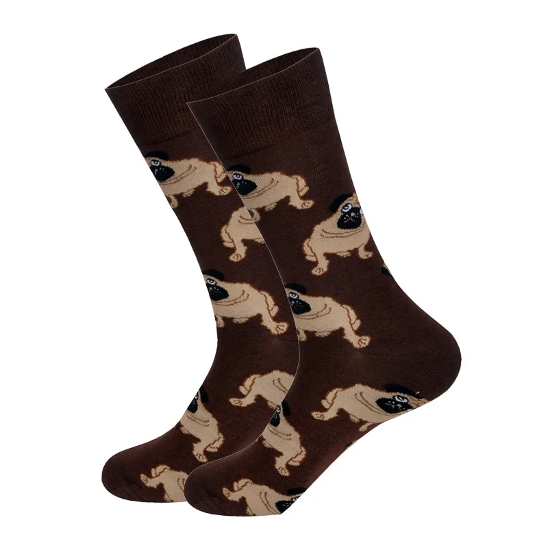 LIONZONE Men&Women Cotton Cartoon Animals Crocodile Dog Sheep Shark Socks Men Fashions Winter Trends Crew Socks Dropshipping