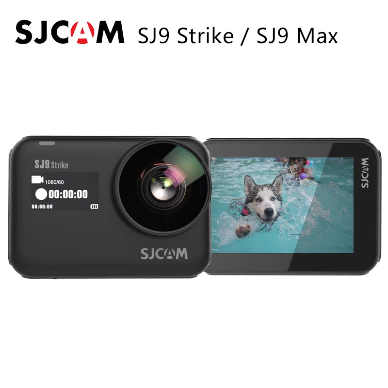 Оригинальная серия SJCAM SJ9 SJ9 Strike SJ9 Max GYRO Body Водонепроницаемая 4K Экшн-камера в реальном времени потоковая 2,4G Wifi Спортивная DV