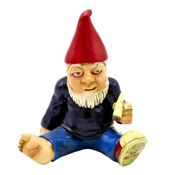 

Drunkard Fun Doll Ornament Doll Figurine Christmas Model Resin Decorative Desk Doll Holiday Gift Memorial Doll