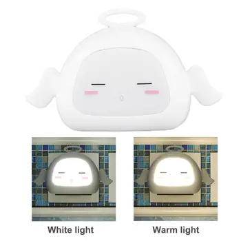 

Cute 110-220V Light Sensor LED Nightlight Home Bedroom Corridor Plug-in Lamp