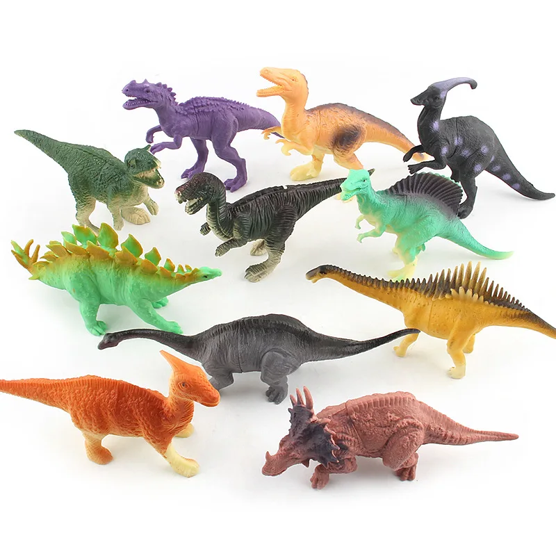

12-Large Dinosaur Toy Solid Animal Model Setting Children Model Static Toy