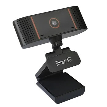 

A4 LED Web Camera USB Webcam 360 Degree MIC Clip-On Web Cam for Youtube Computer PC Laptop Notebook Camera Black