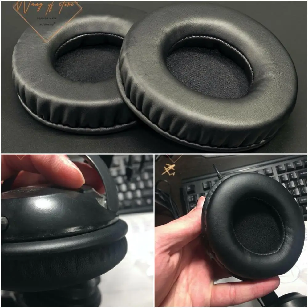 Soft Leather Ear Pads Foam Cushion 