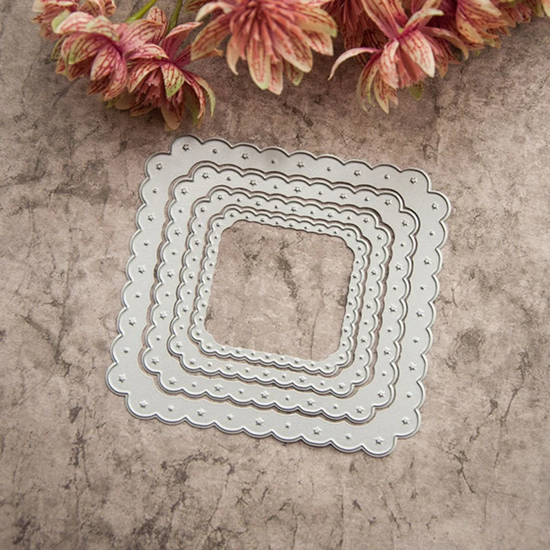 

Layering Starts Frames Die Metal Cutting Dies 2020 for Scrapbooking Party Handmade Decoration Crafts
