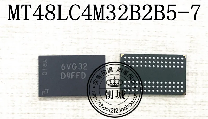 

5pcs/lot MT48LC4M32B2B5-7 D9FFD MICRON BGA