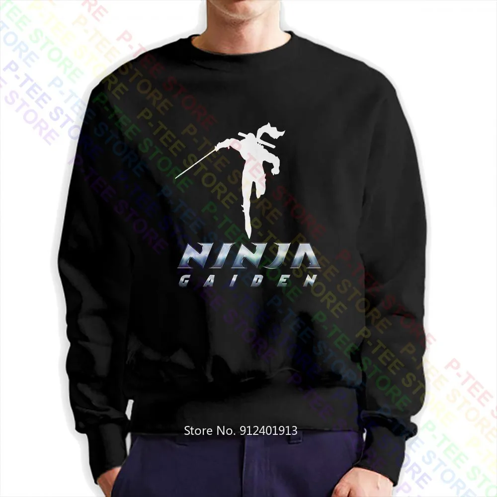 Ninja Gaiden Retro Classic Video Games Men‘S Long Sleeve Graphic Sweatshirt Pullover Shirts | Мужская одежда