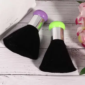

Portable Soft Fiber Hair Dust Cleaning Sweeping Brush Neck Face Hair Remover Brush Durable Shave Brush Barber Beauty Salon
