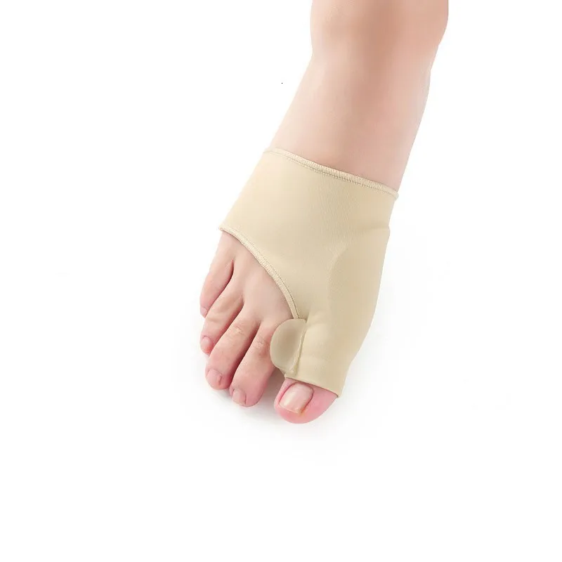 2Pairs/lot Overlapping Toe Spreader Gel Toe Spacer Hallux Valgus Bunion Corrector Orthotics Feet Bone Thumb Adjuster Correction