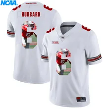 Новое поступление высокое качество майки Хаббард#6 Decker#68 колледж футболка ограниченной серии Майки S-XXXL