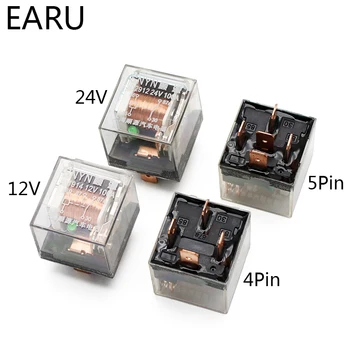 

1pcs Waterproof Automotive Relay 12V 100A 5Pin SPDT Car Control Device Car Relays DC 24V High Capacity Switching