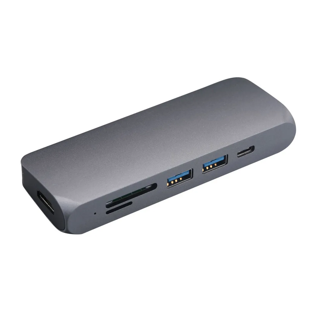 Ouhaobin Type-C To HDMI USB hub Converter USB3.0 for Card Reader SD TF Hub for computer for Windows