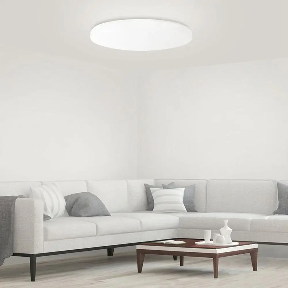 Lâmpada de Teto Sensor de Movimento Controle de Voz Montada na Superfície 24w para Sala de Estar Fixação Led - 18 13 Luminária led de teto com sensor de