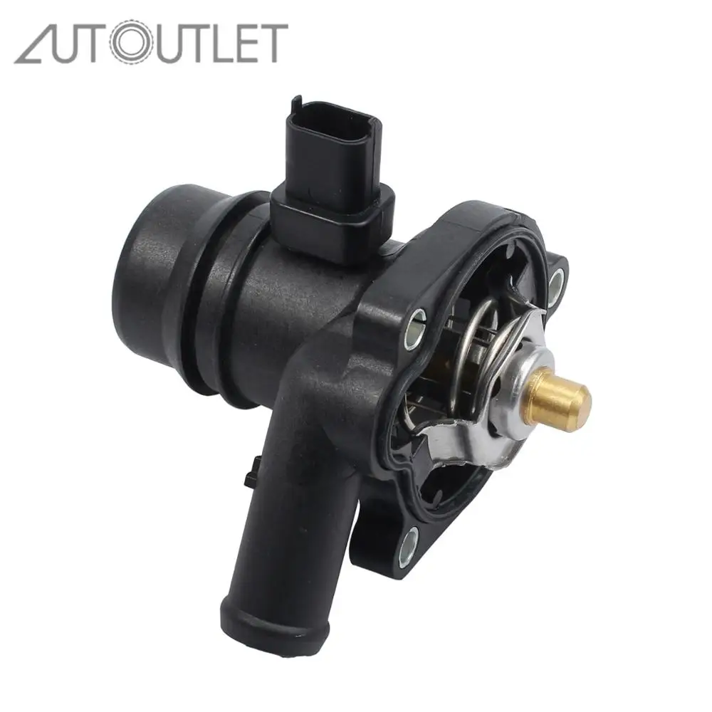 Термостат охлаждающей жидкости для двигателя AUTOUTLET с датчиком температуры Chevy Cruze