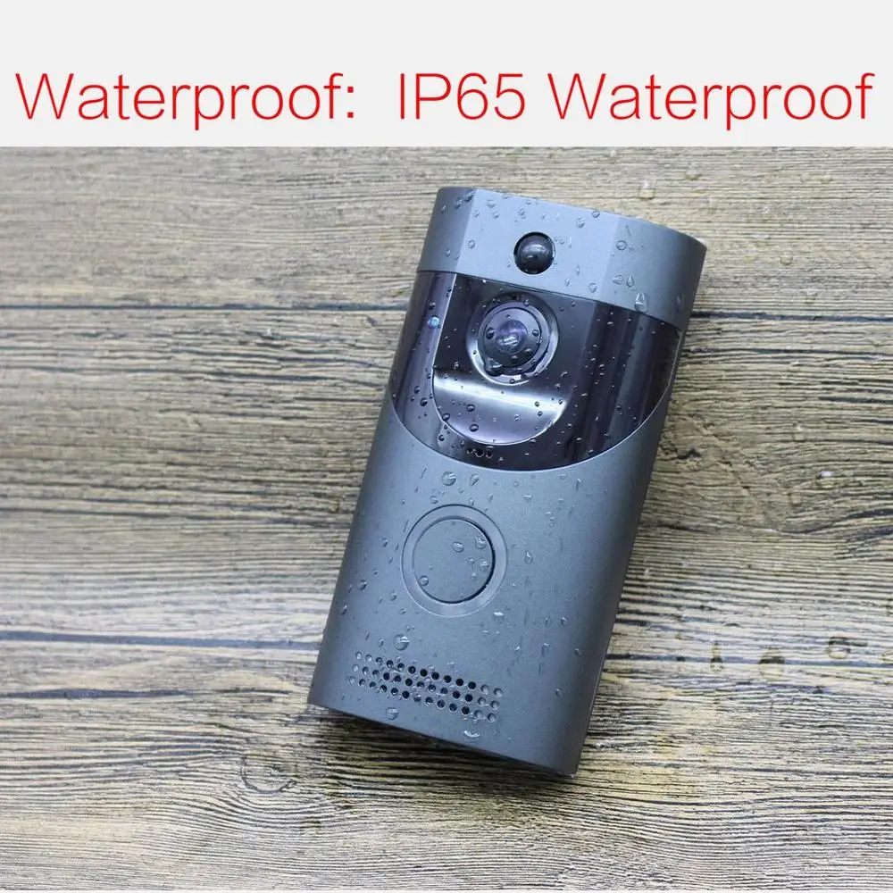 B30 Wireless Video Doorbell Home Security Mobile Phone APP Remote Control Video Intercom Wi-fi Smart Doorbell