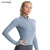 F. DYRAA Women Athletic Sport Shirts Slim Fit Long Sleeved Fitness Coat Yoga Crop Tops Thumb Holes Gym Jacket Тренировочные толстовки