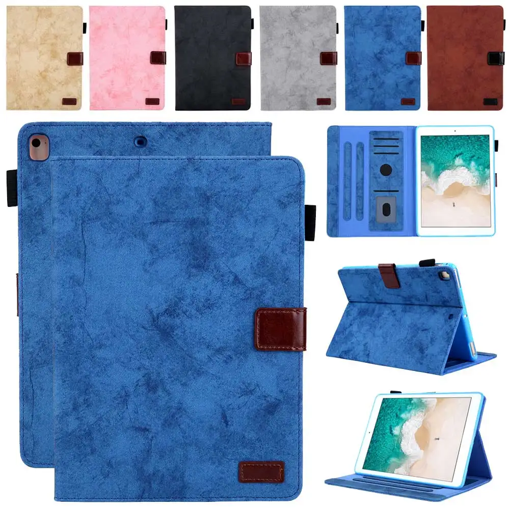 Чехол для iPad 10 2 2019 чехол 7-го поколения Матовый кожаный флип-чехол планшета