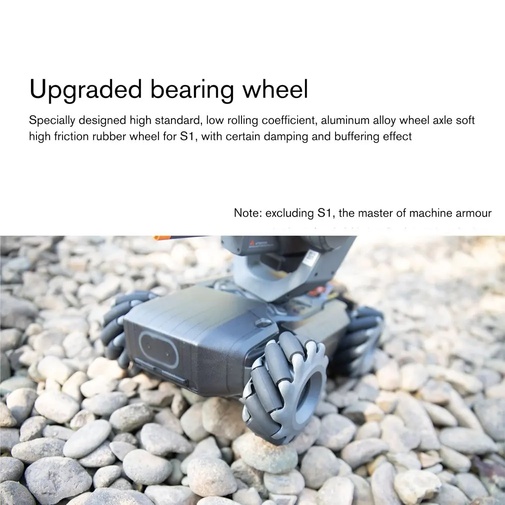 Upgrade Bearing Wheel Support Basic Bearing Wheel for DJI RoboMaster S1 Robot Upgraded Modification Parts Accessories