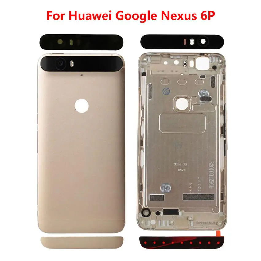 Задняя крышка батарейного отсека для Huawei Google Nexus 6P + Верхнее стекло камеры