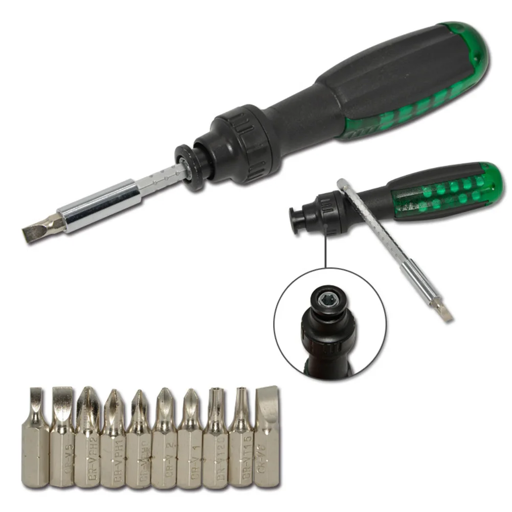 Мини многозначные универсальность Анти-статический переносная отвертка многофункциональная 11-в-1 набор домашний инструмент для ремонта ручные приборы полезные