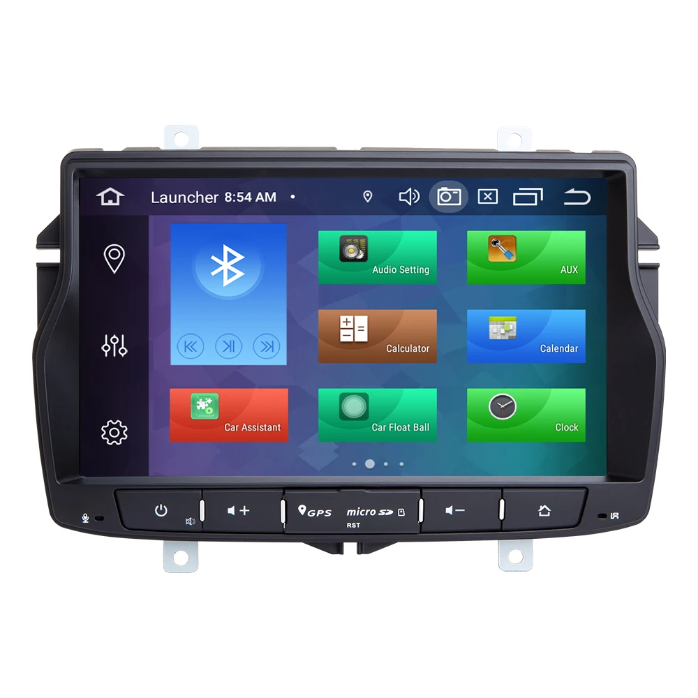 DSP ips 2 din Android 9,0 4 Гб ОЗУ 64 ГБ Автомобильный gps для Lada Vesta- Радио Стерео навигация Аудио мультимедиа без DVD плеера
