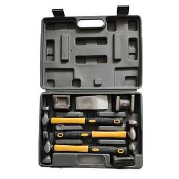 

Made Tool Steel 7Pcs Automotive Sheet Metal Hammer Tool Set Professional Repair Tools