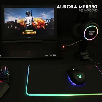 

MPR350 Gaming RGB USB Mouse Pad Speed Type Surface for Laptop Computer @M23