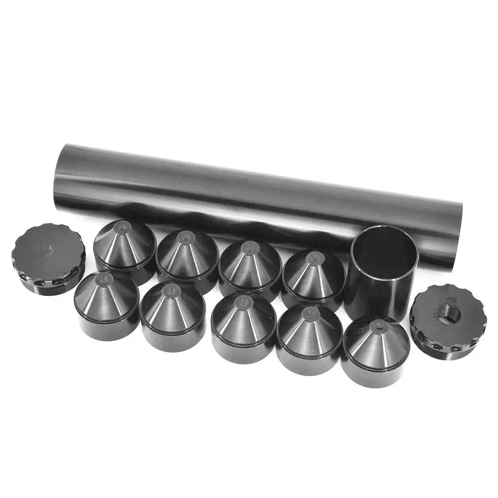 

13PCS Fuel Filter 1/2-28 5/8-24Aluminum Fuel Trap Solvent Filter for NAPA 4003 24003 10IN Strainer