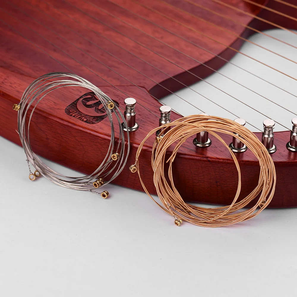 Walter.t A16X Lyre Harp String Set for Walter.t WH-16 16-string Lyre String Musical Instruments Instruments 16pcs/set